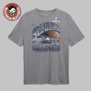 Seattle Seahawks Super Bowl LX Champions Historic Win Feb 8 2026 T-Shirt