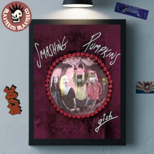 Smashing Pumpkins Gish 35th Anniversary Album Cover Art Home Decor Poster Canvas