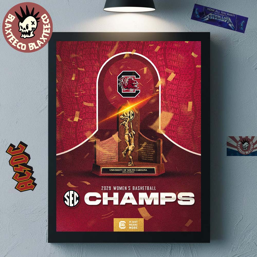 South Carolina Gamecocks Women's Basketball 2026 SEC Regular Season Champions Another One It Just Means More Decor Poster Canvas South Carolina Gamecocks Women's Basketball 2026 SEC Regular Season Champions Another One It Just Means More Decor Poster Canvas