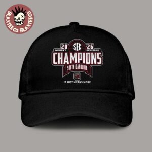 South Carolina Gamecocks Women’s Basketball 2026 SEC Regular Season Champions Locker Room Classic Cap Hat Snapback