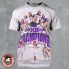 TCU Horned Frogs Women’s Basketball Back To Back Big 12 Conference Champions All Over Print Shirt