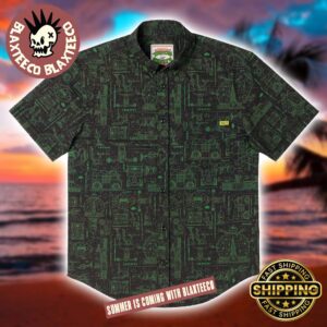 Teenage Mutant Ninja Turtles RSVLTS Greenprints Hawaiian Shirt