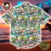 Teenage Mutant Ninja Turtles RSVLTS Underground Icons Button Short Sleeve Summer Hawaiian Shirt