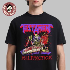 Testament Souls Of Black Collection Malpractice T-Shirt