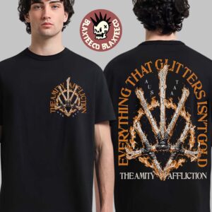 The Amity Affliction House Of Cards Album Merch Rune T-Shirt