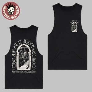 The Amity Affliction House Of Cards Album Merch The Reaper Tank Top