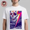 The Hives Bogota Colombia 2026 Event Poster At Vive Claro Distrito Cultural On February 10 2026 Lightning Skull Art T-Shirt