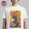 The Hives Bogota Colombia 2026 Event Poster At Vive Claro Distrito Cultural On February 10 2026 Lightning Skull Art T-Shirt