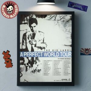 The Kid Laroi A Perfect World Tour 2026 Schedule Dates Home Decor Poster Canvas
