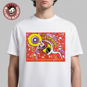 The Offspring Grand Rapids Michigan 2026 Tonight Show Poster At Van Andel Arena On February 11 2026 Skull Sperm Art T-Shirt