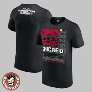 WWE Elimination Chamber 2026 Chicago February 28 2026 L Train Two Sided T-Shirt