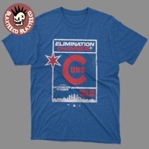 WWE Elimination Chamber 2026 Chicago x Chicago Cubs T-Shirt