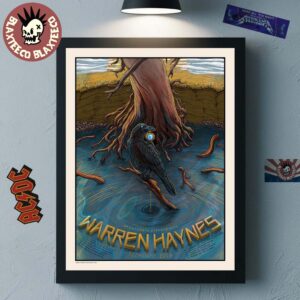 Warren Haynes The Winter of Warren Tour February 2026 Tour West Coast Schedule Dates Decor Poster Canvas