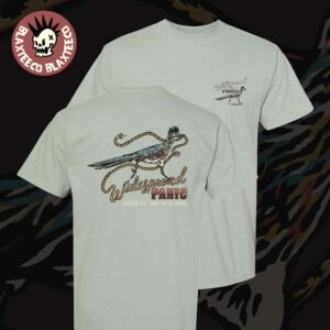 Widespread Panic Austin Texas 2026 Merch Tee At Moody Center On February 14 And 15 2026 Roadrunner T-Shirt
