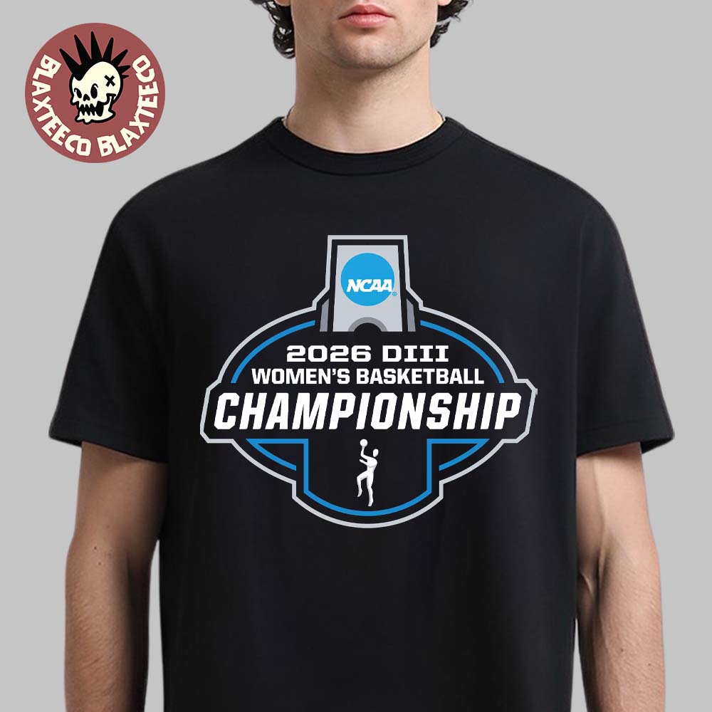 2026 NCAA Division III Women's Basketball Championship Logo T-Shirt 2026 NCAA Division III Women's Basketball Championship Logo T-Shirt