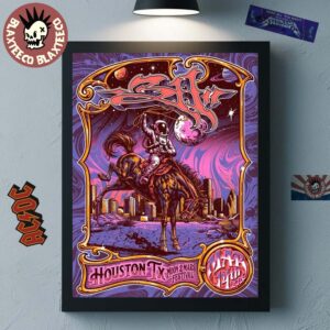311 Houston Texas 2026 Event Poster At Moon 2 Mars Festival On March 14 2026 Home Decor Poster Canvas