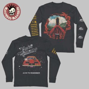 A Day To Remember You’re Welcome 5 Year Anniversary Merch Car Long Sleeve Tee
