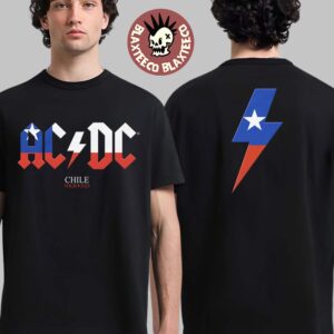 ACDC PWR Up 2026 Chile Event Tee Logo Flag T-Shirt