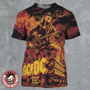 ACDC PWR Up Tour 2026 Sao Paulo Brazil Venue Poster At Estadio Do Morumbis On February 24 28 And March 4 2026 All Over Print Shirt