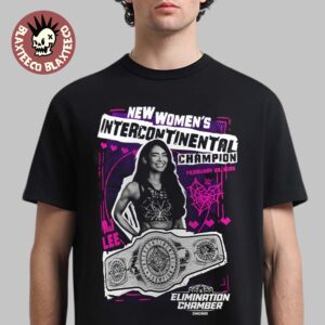 AJ Lee WWE Elimination Chamber 2026 Chicago Women’s Intercontinental Champion T-Shirt