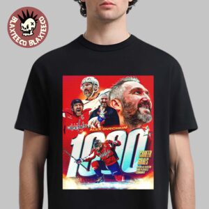 Alex Ovechkin Washington Capitals NHL 1000 Career Goals In Regular Season And Playoffs Combined T-Shirt