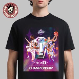 Ally ACC Women’s Basketball Tournament Championship 2026 Matchup Louisville Cardinals Vs Duke Blue Devils T-Shirt