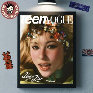 Alysia Liu Graces The Cover Of Teen Vogue From Olympic Gold Medal To Teen Vogue Home Decor Poster Canvas