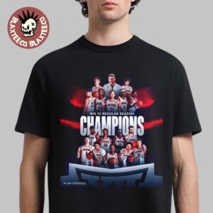 Arizona Wildcats Men’s Basketball 2026 Big 12 Conference Regular Season Champions T-Shirt