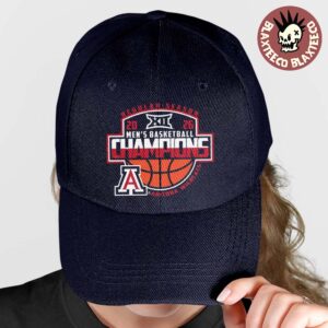 Arizona Wildcats Men’s Basketball 2026 Big 12 Regular Season Champions Locker Room Classic Cap Hat Snapback
