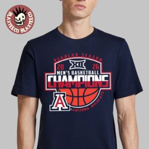 Arizona Wildcats Men’s Basketball 2026 Big 12 Regular Season Champions Locker Room T-Shirt