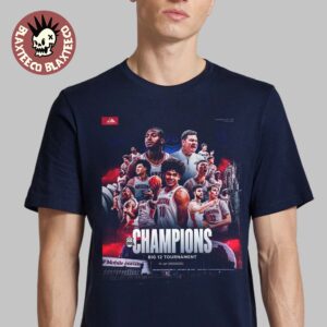 Arizona Wildcats Men’s Basketball 2026 Big 12 Tournament Champions Poster T-Shirt
