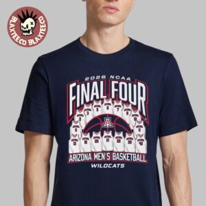 Arizona Wildcats Men’s Basketball 2026 NCAA Final Four Jersey Madness T-Shirt