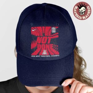 Arizona Wildcats X Nike 2026 Men’s Basketball NCAA Tournament Final Four We Are Not Done West Regional Champions Hat