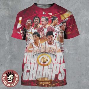 Arkansas Razorbacks Men’s Basketball 2026 SEC Tournament Champions All Over Print Shirt