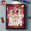 Arkansas Razorbacks Men’s Basketball 2026 SEC Tournament Champions Home Decor Poster Canvas