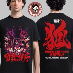 Babymetal World Tour In Australia 2026 Merch Hyakko Yako T-Shirt