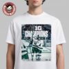 Michigan State Spartans Ice Hockey 2026 Big Ten Men’s Hockey Regular Season Champions Back To Back To Back T-Shirt