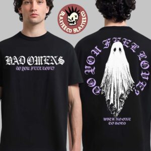 Bad Omens Do You Feel Love North America Tour 2026 Merch Ghost With No One To Hold T-Shirt