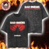 Bad Omens Do You Feel Love North America Tour 2026 Merchandise Two Sided Retro Mineral Washed Tee