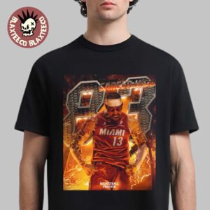 Bam Adebayo Miami Heat Goes Nuclear 83 Career High Second Most Points In NBA History T-Shirt