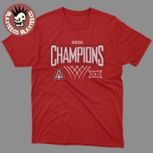 Celebrate Arizona Wildcats Men’s Basketball 2026 Big 12 Regular Season Champions T-Shirt