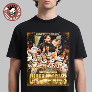 Celebrate Idaho Vandals Men’s Basketball 2026 Big Sky Conference Champions Essentials T-Shirt