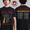 Circle Jerks With Gorilla Biscuits North America Tour 2026 Merch With Dates Back Two Sided T-Shirt Circle Jerks With Gorilla Biscuits North America Tour 2026 Merch With Dates Back Two Sided T-Shirt