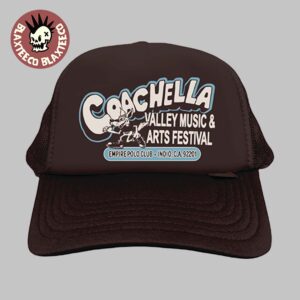 Coachella 2026 Merch In Indio California Desert Dog Amex Exclusive Trucker Hat