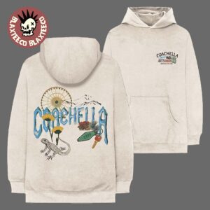 Coachella 2026 Merch In Indio California Desert Icons Hoodie