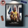 Lebron James Los Angeles Lakers Passed Kareem Abdul-Jabbar Most Field Goals In NBA History Poster Canvas