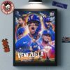 Team Venezuela Baseball 2026 First World Baseball Classic Champions Home Decor Poster Canvas