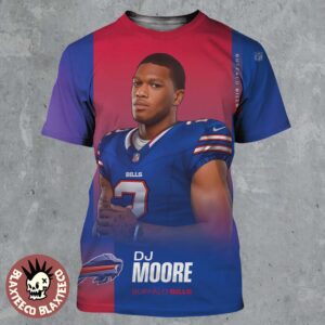 DJ Moore Welcome To The Buffalo Bills 2026 All Over Print Shirt