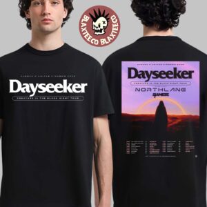 Dayseeker Creature In The Black Night Tour 2026 Europe And UK Schedule Dates Two Sided T-Shirt