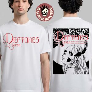 Deftones Japan Tour 2026 Tokyo And Osaka Event Poster Art Two Sided T-Shirt